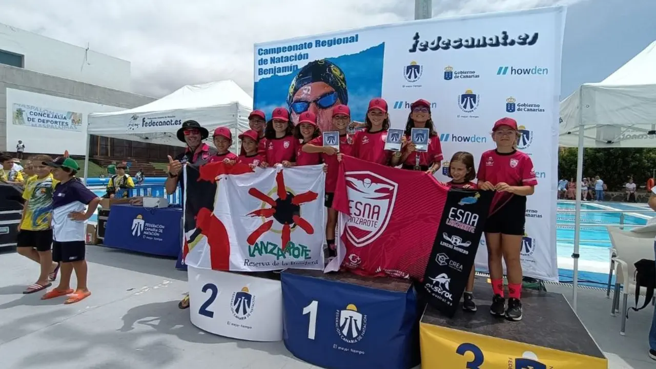 Nadadores de ESNA Lanzarote