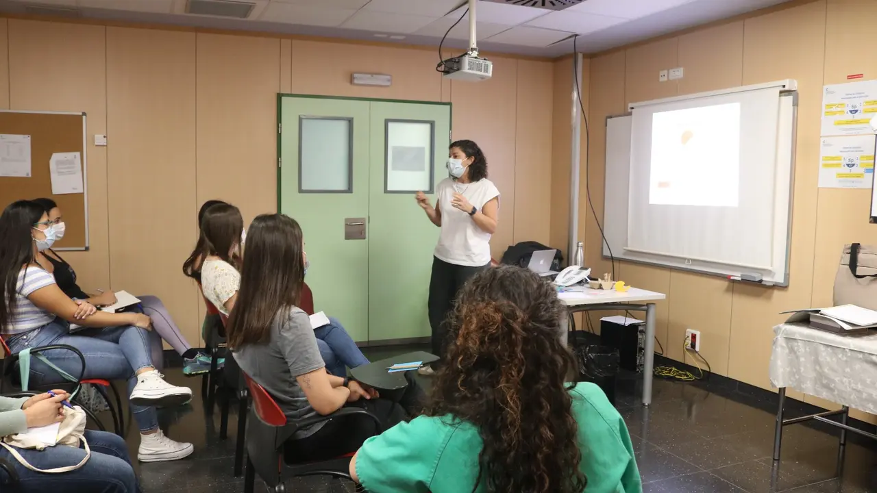 Sesión formativa sobre protocolo de duelo perinatal.