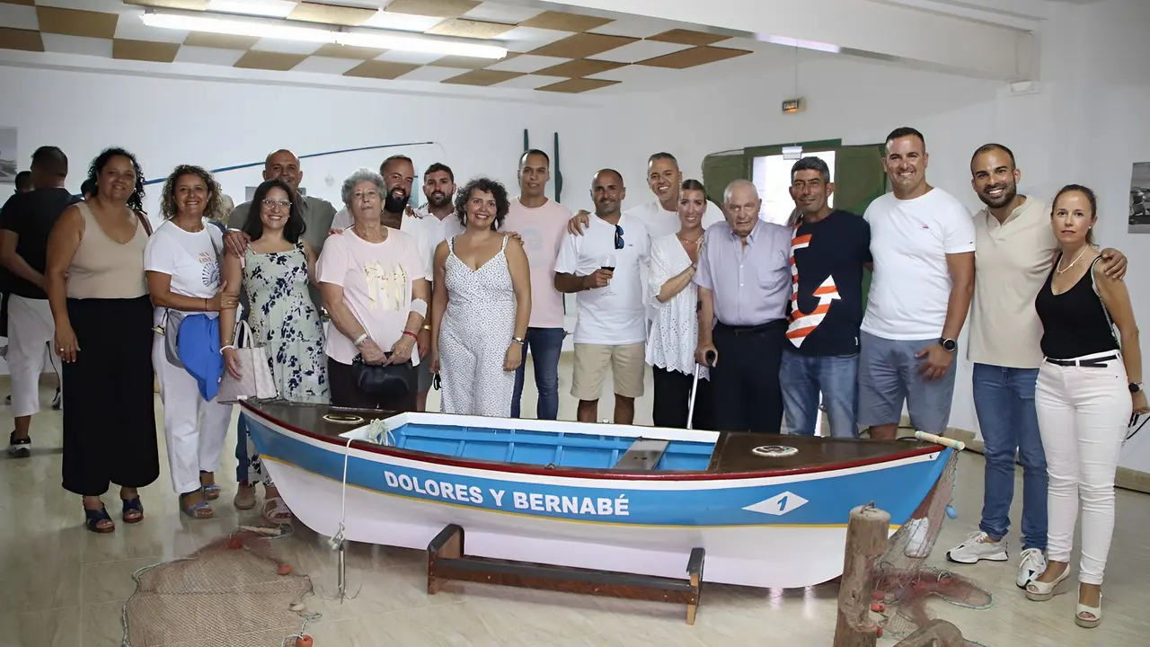 Homenaje pescadores Playa Blanca.