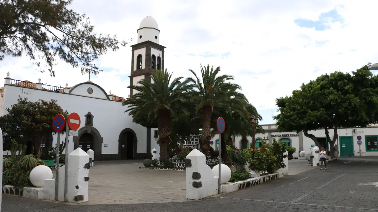 Plaza de Las Palmas, en la iglesia de San Ginés.