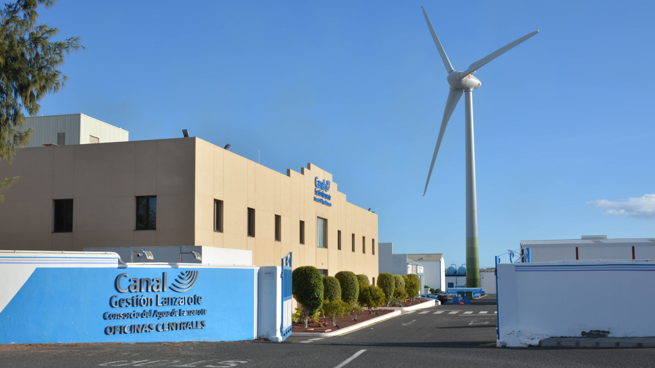 Instalaciones de Canal Gestión Lanzarote.