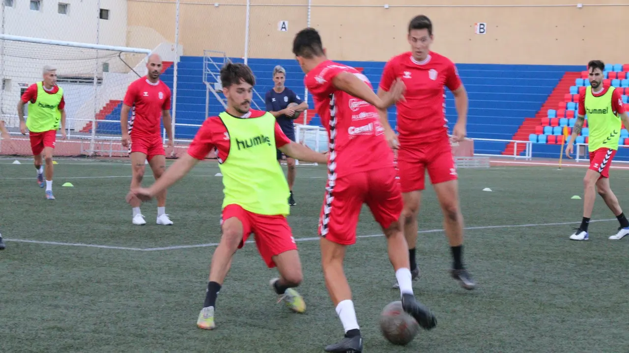 Pretemporada de la UD Lanzarote.