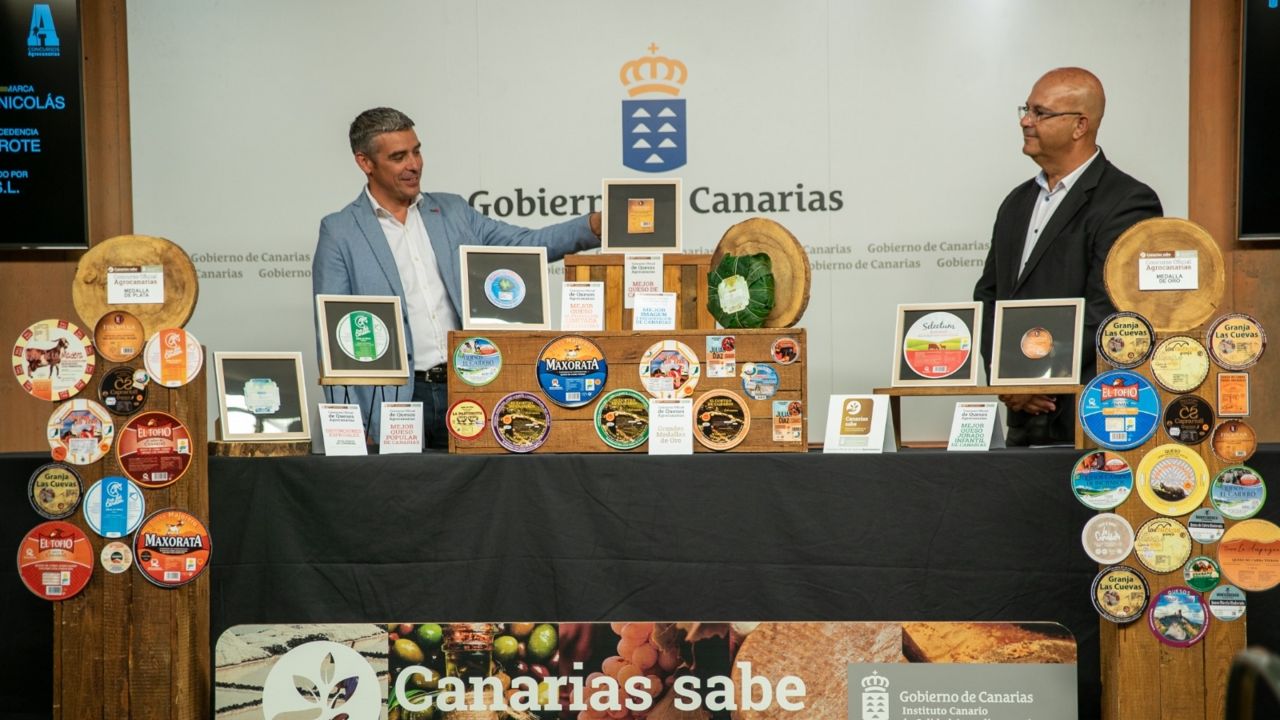 Mejor queso de Canarias 2023.