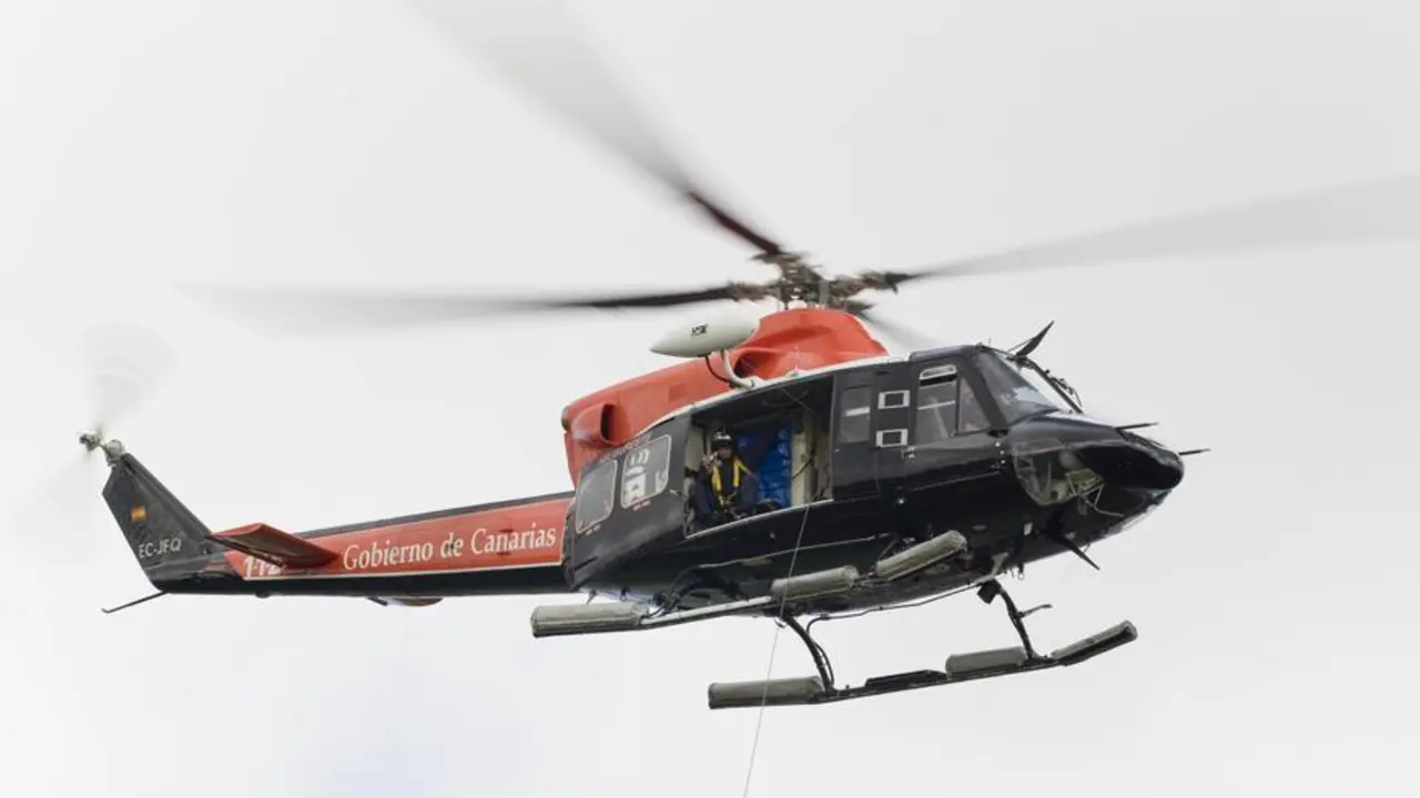 Helic&oacute;ptero del GES.