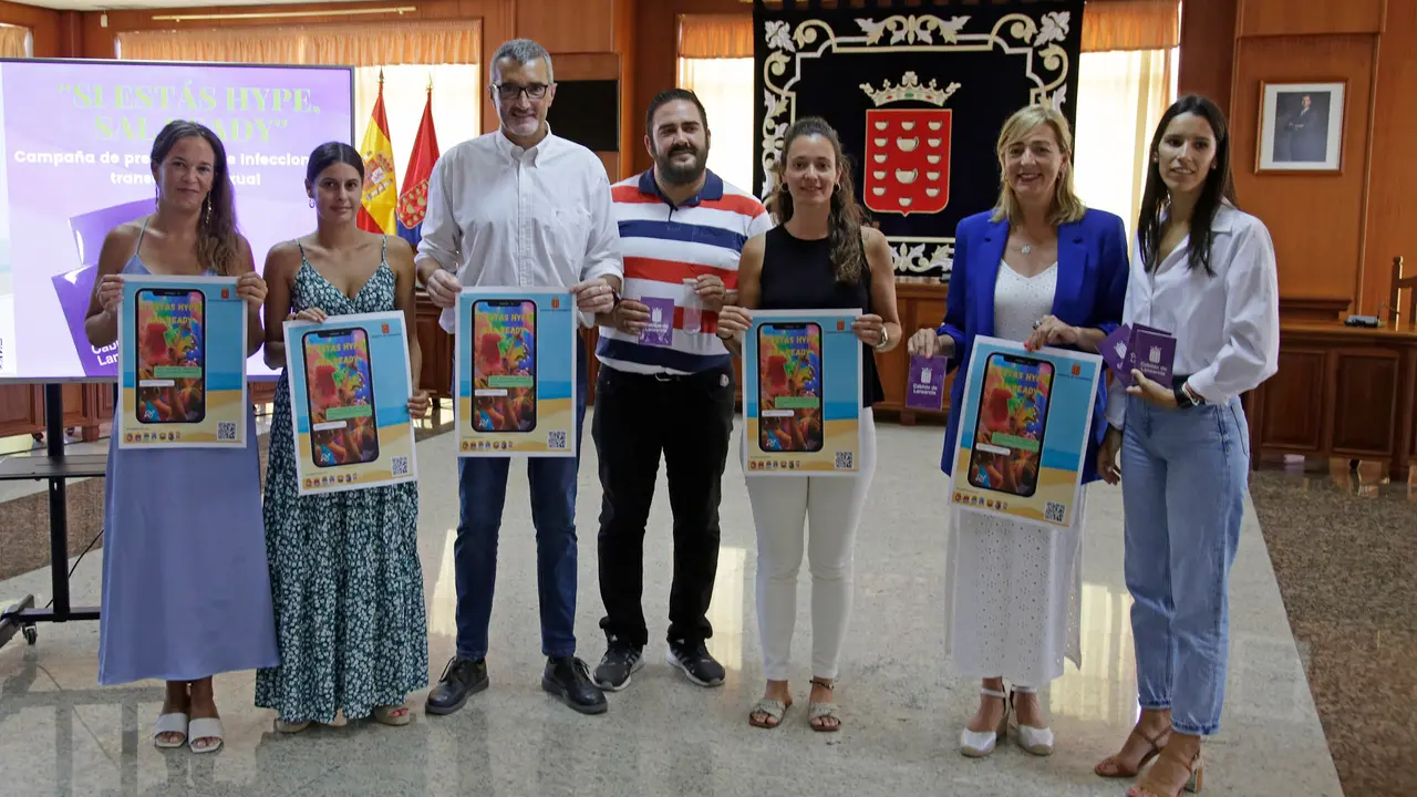 Presentaci&oacute;n de la campa&ntilde;a de prevenci&oacute;n de ETS.