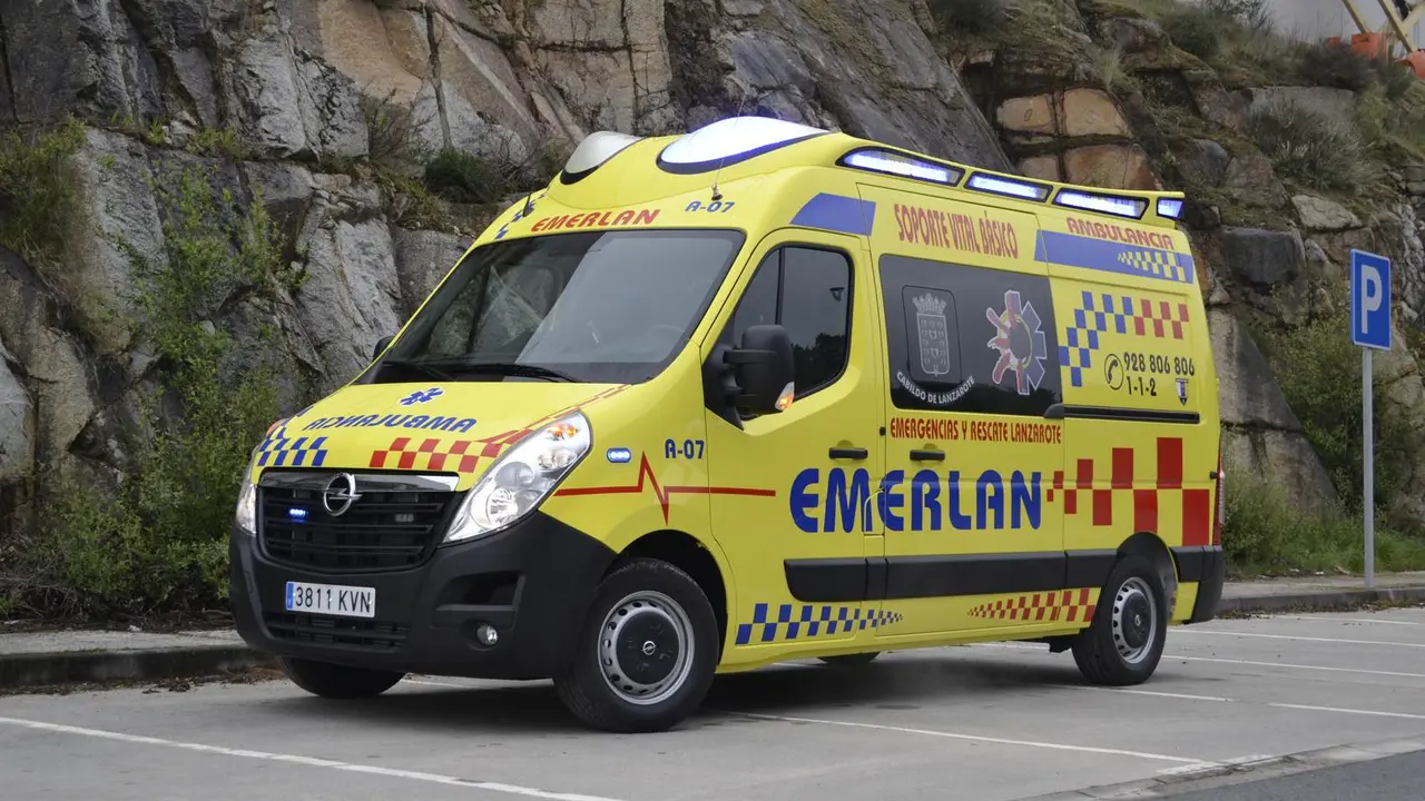 Ambulancia del SUC.