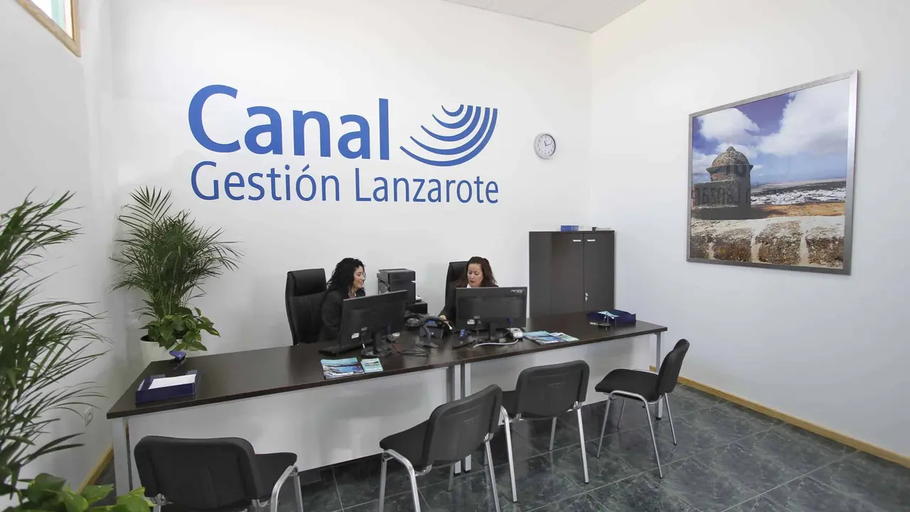 Oficina de Canal Gestión Lanzarote. Imagen de archivo.