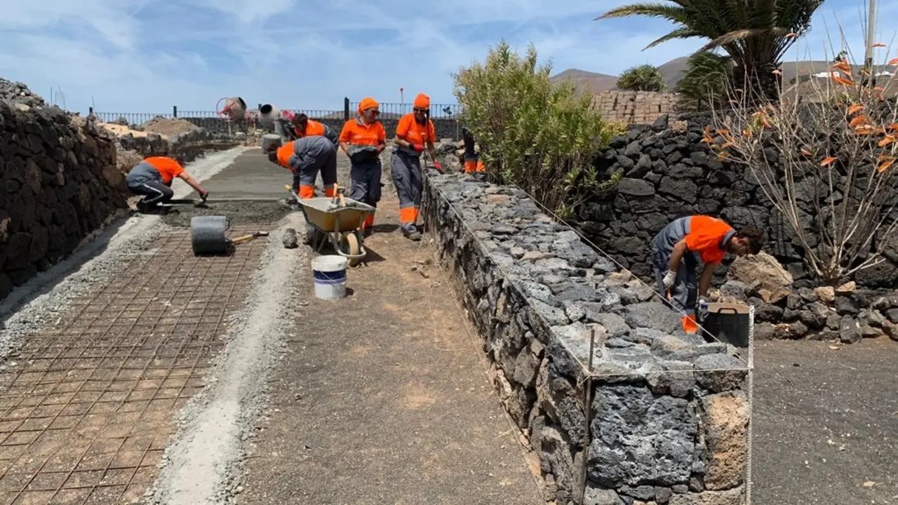 PFAE en El Pavón, Tías.