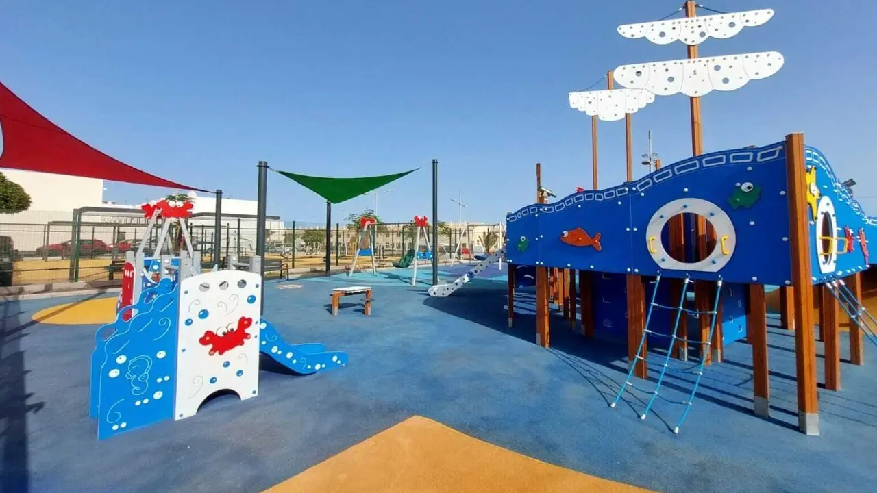 Nuevo parque infantil de Argana