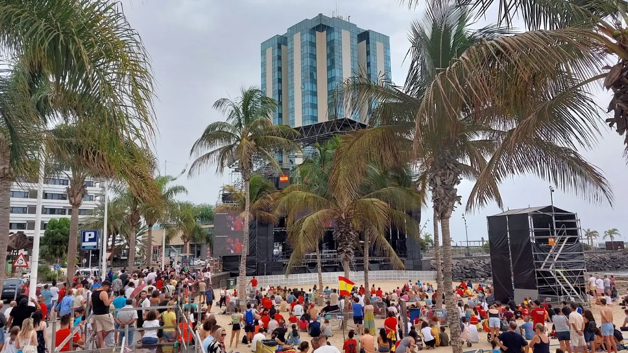 Mundial Femenino de fútbol en El Reducto
