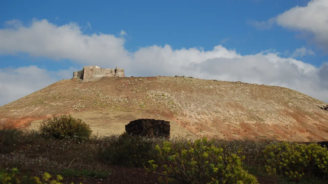 Castillo de Santa B&aacute;rbara, en la cima de la Monta&ntilde;a de Guanapay.