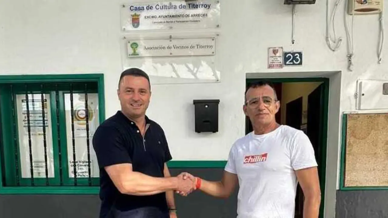 Óscar Noda e Ismael Montero.