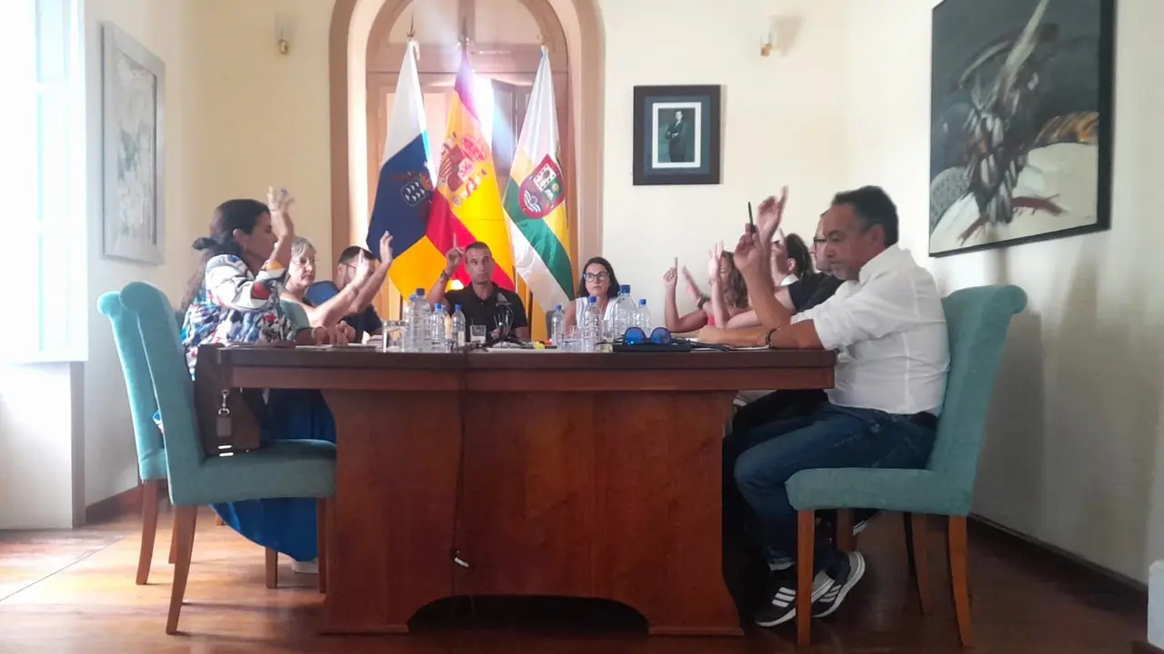 Pleno Bases Becas Ayuntamiento de Har&iacute;a.