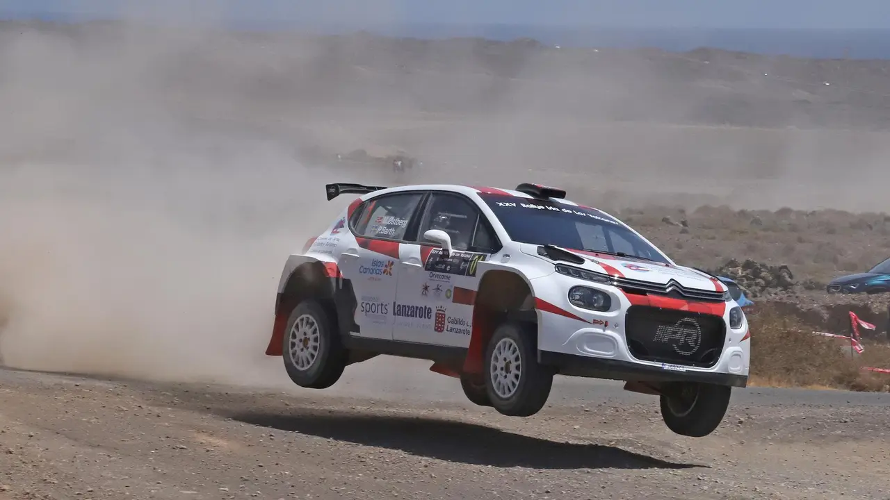 Shakedown, XXV Rallye de Tierra Isla de Los Volcanes – Ciudad de Arrecife. Foto Sergio Betancort.