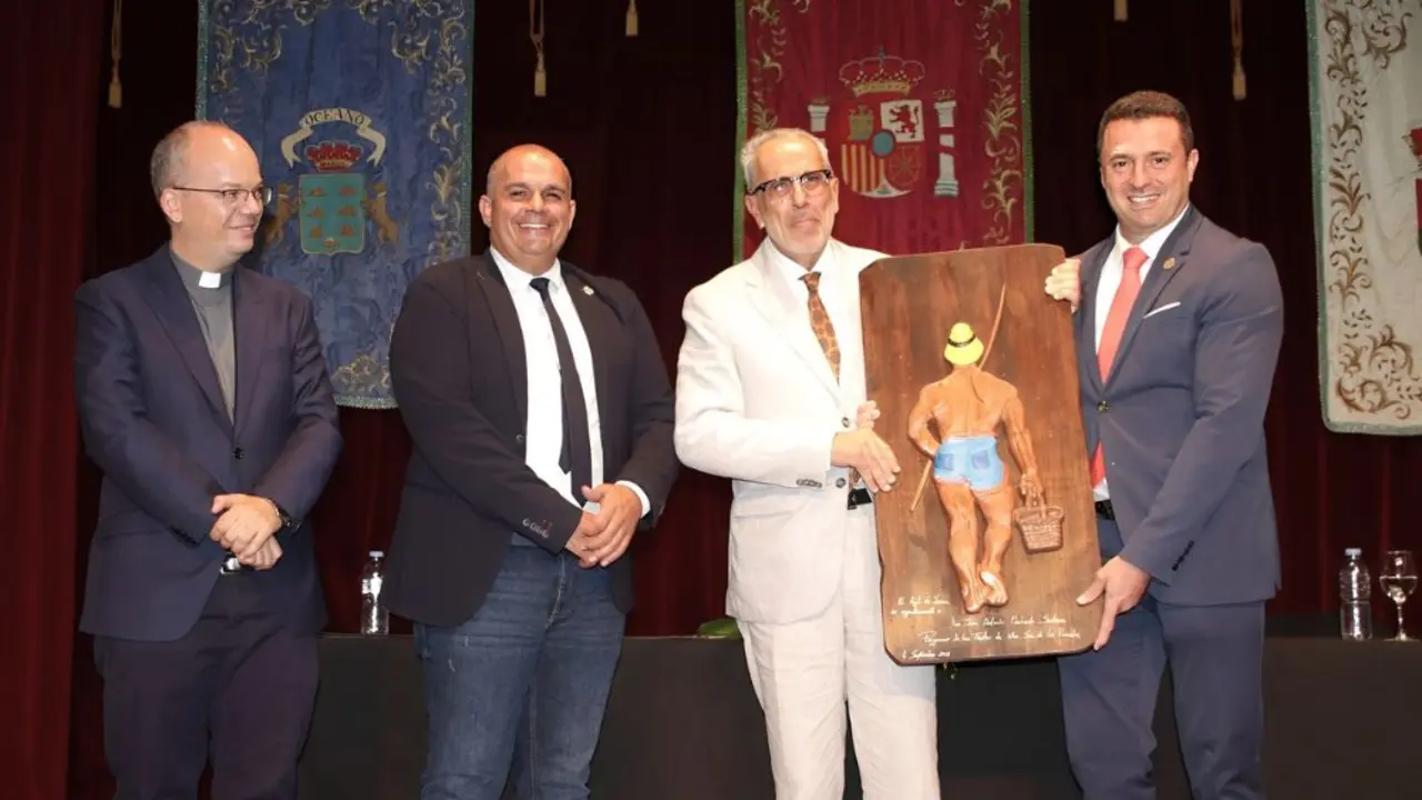 Un momento del pregón de Los Remedios