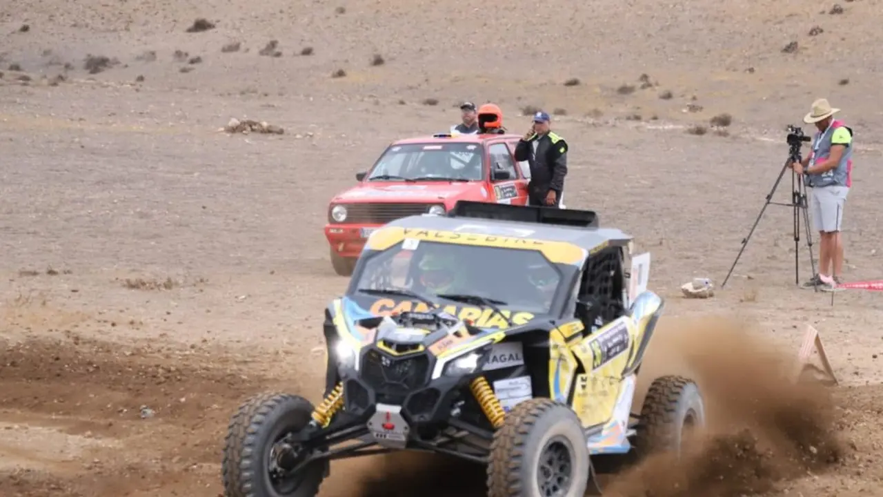 Participantes en el rallye