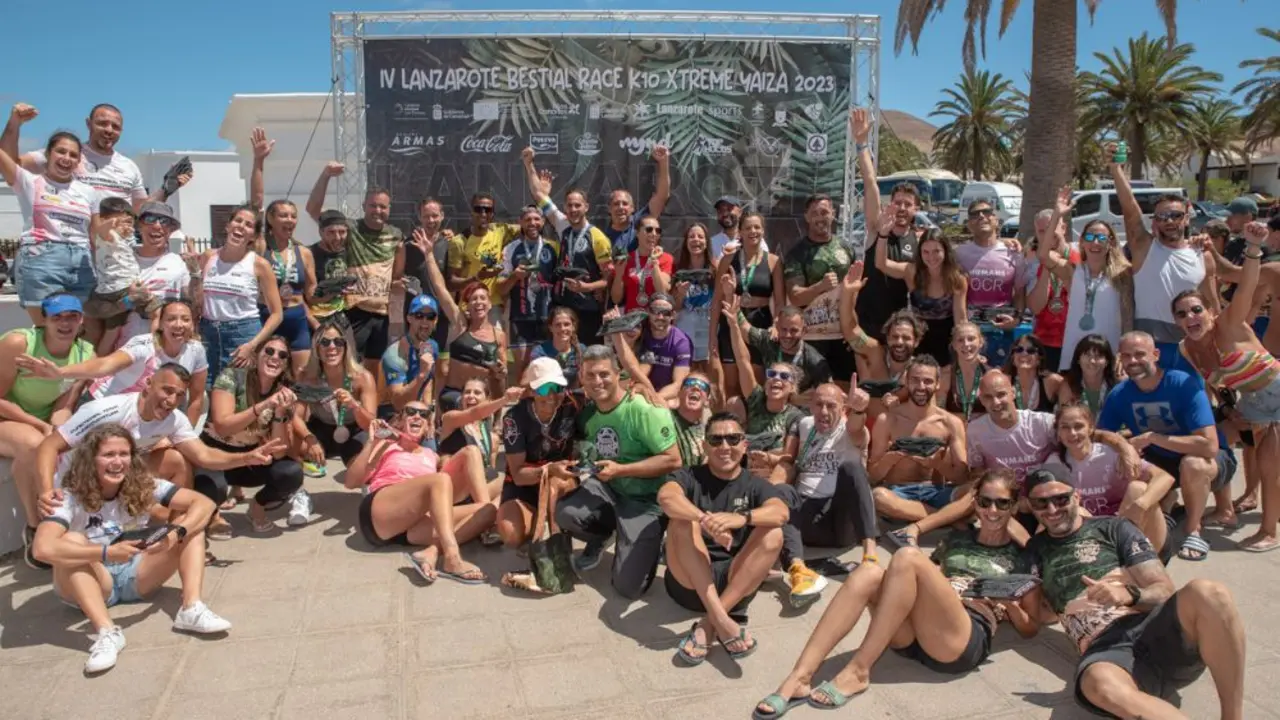 Participantes de&nbsp;Lanzarote Bestial Race K10 Xtreme Yaiza 2023