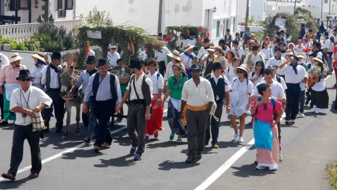Romería de Los Dolores. Imagen de archivo.