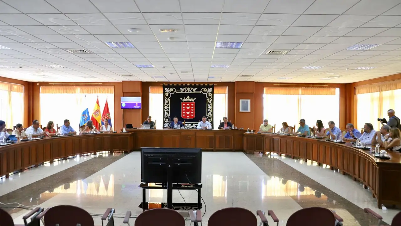 Pleno Extraordinario del Cabildo de Lanzarote.