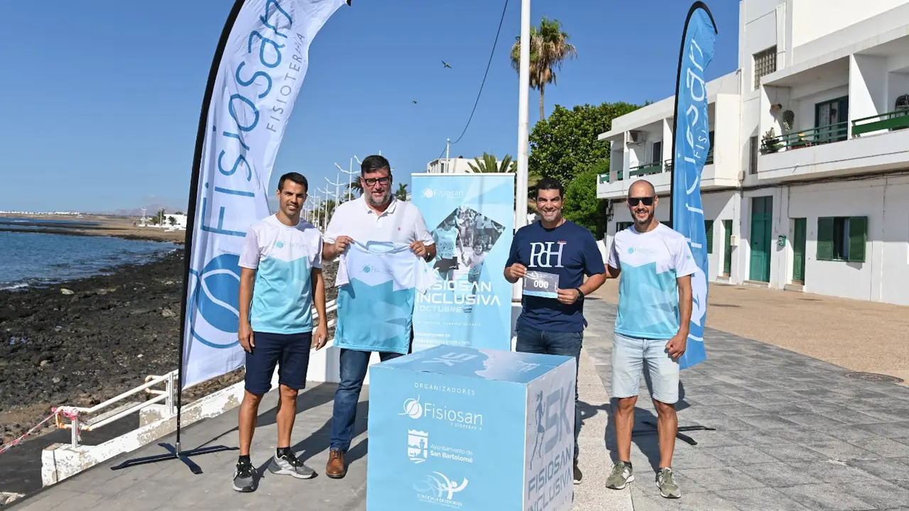 Presentación de la carrera solidaria.