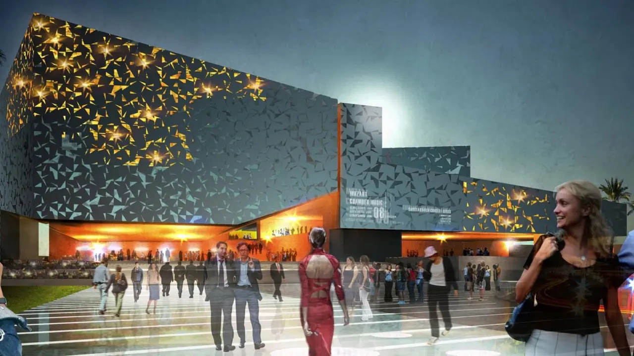 Proyecto del Palacio de Congresos de Arrecife.