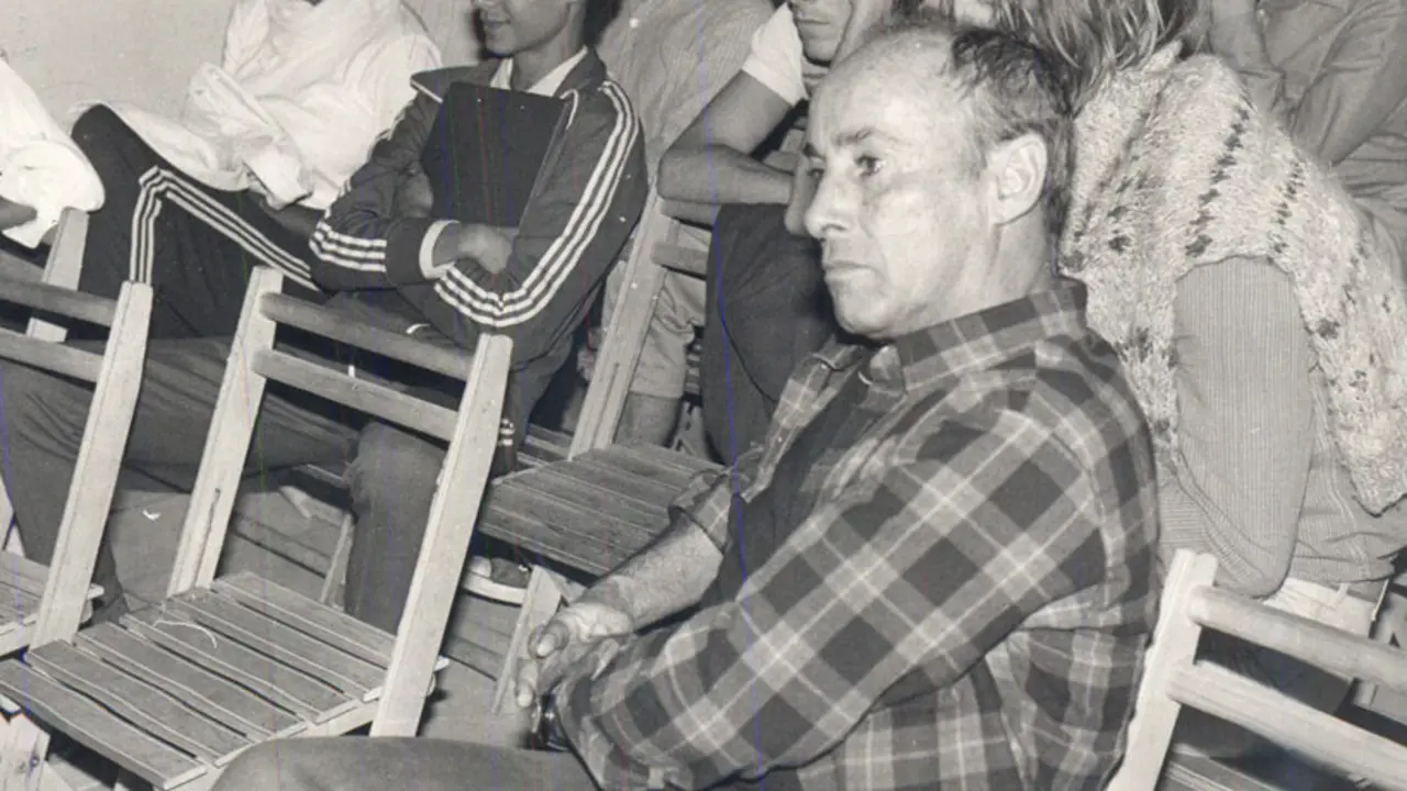 César Manrique en la década de los 80. Foto FCM.