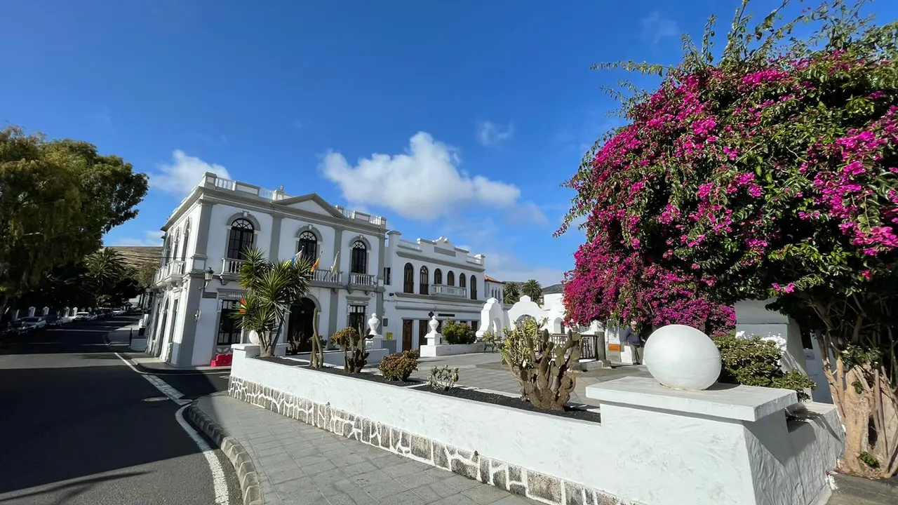 Sede del Ayuntamiento de Haría.
