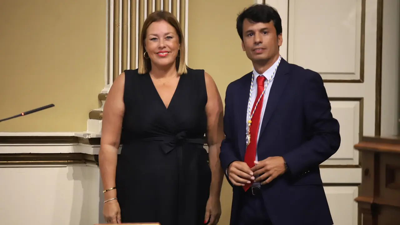 Marcos Bergaz y Astrid Pérez.