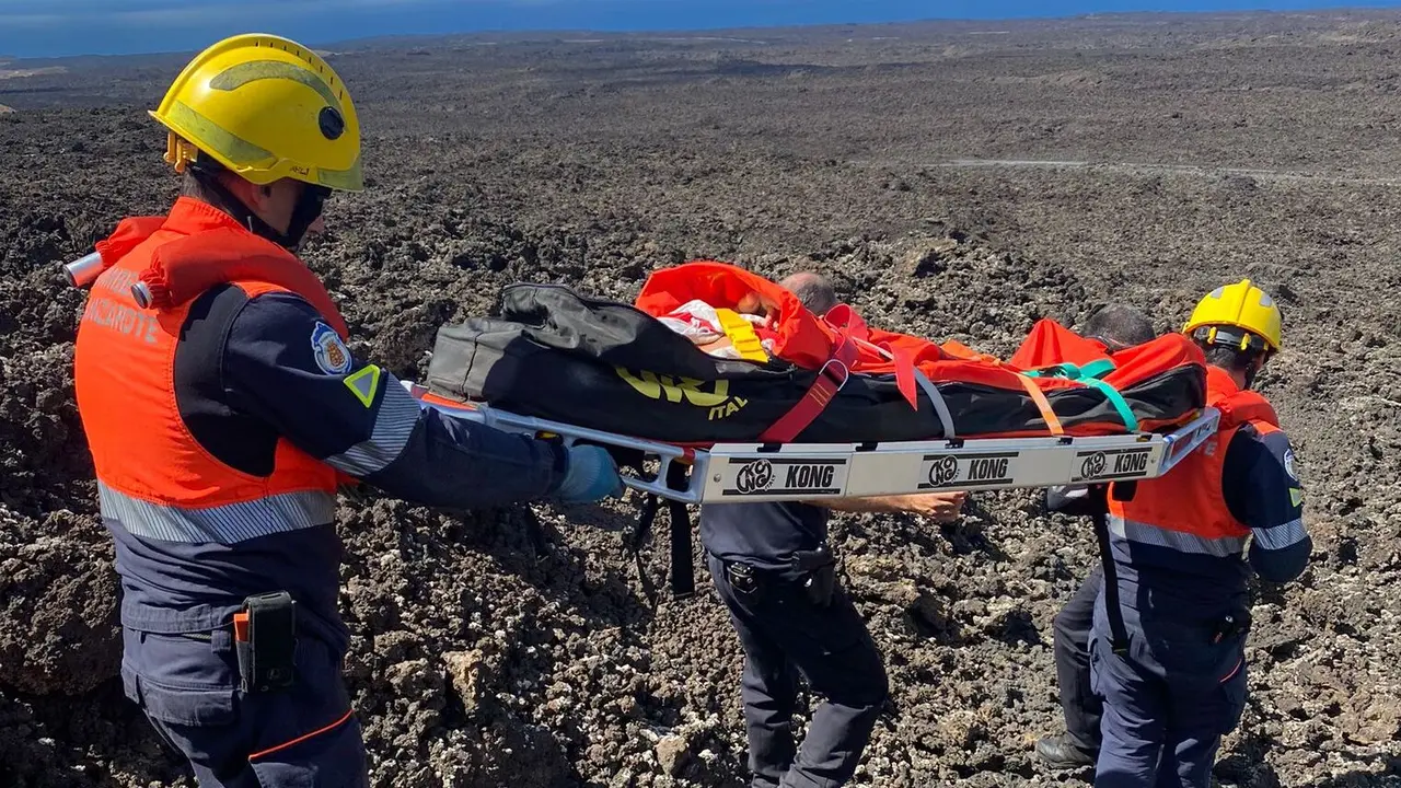Rescate en Caldera Blanca.