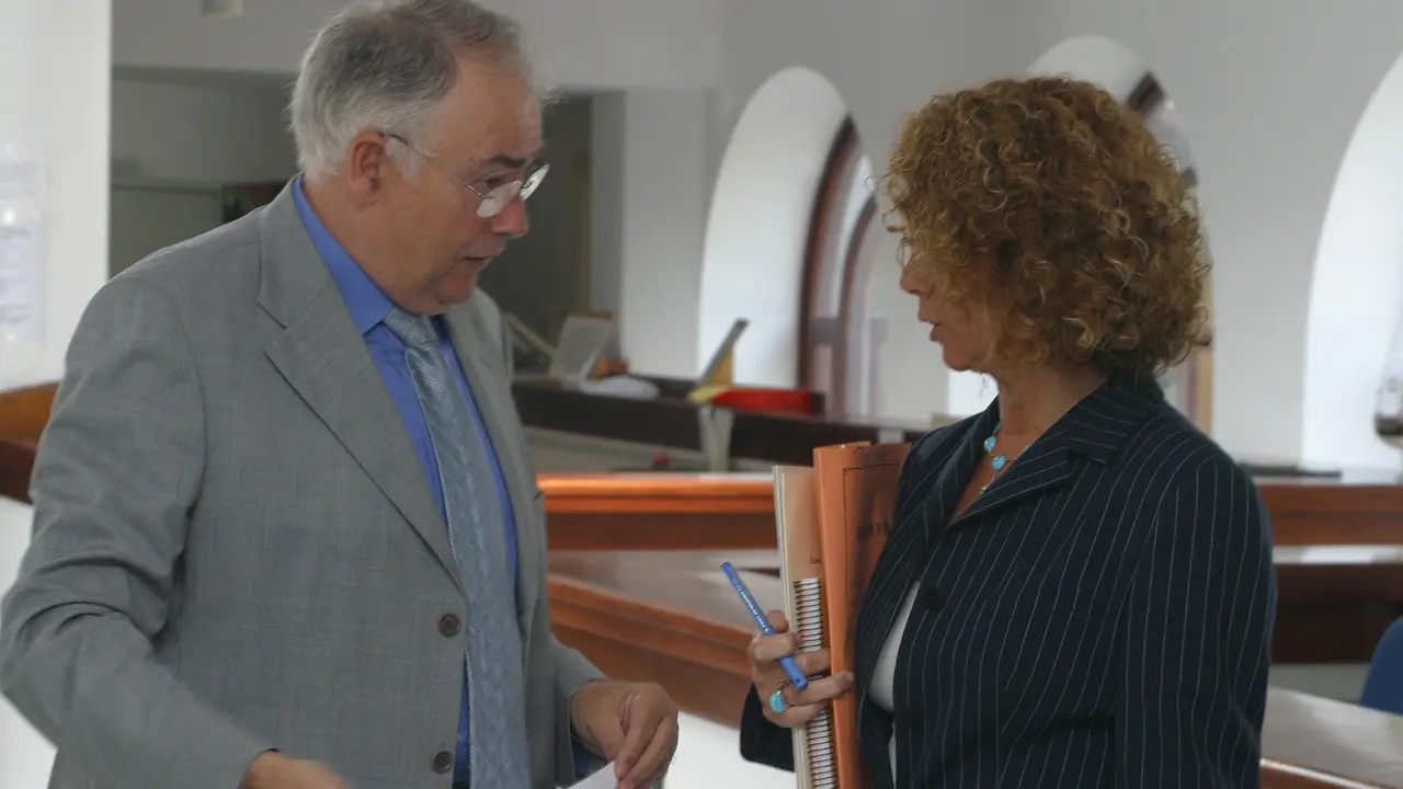 María Isabel Déniz y Felipe Fernández Camero. Foto JL Carrasco.