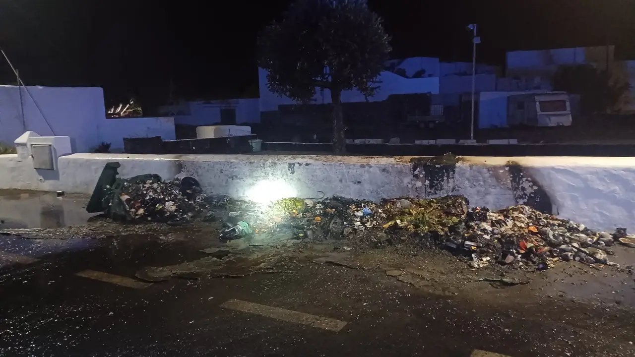 Lugar del siniestro.