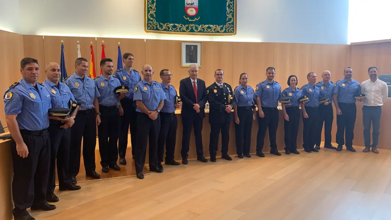 Fotografía de conjunto del acto celebrado en Tías.