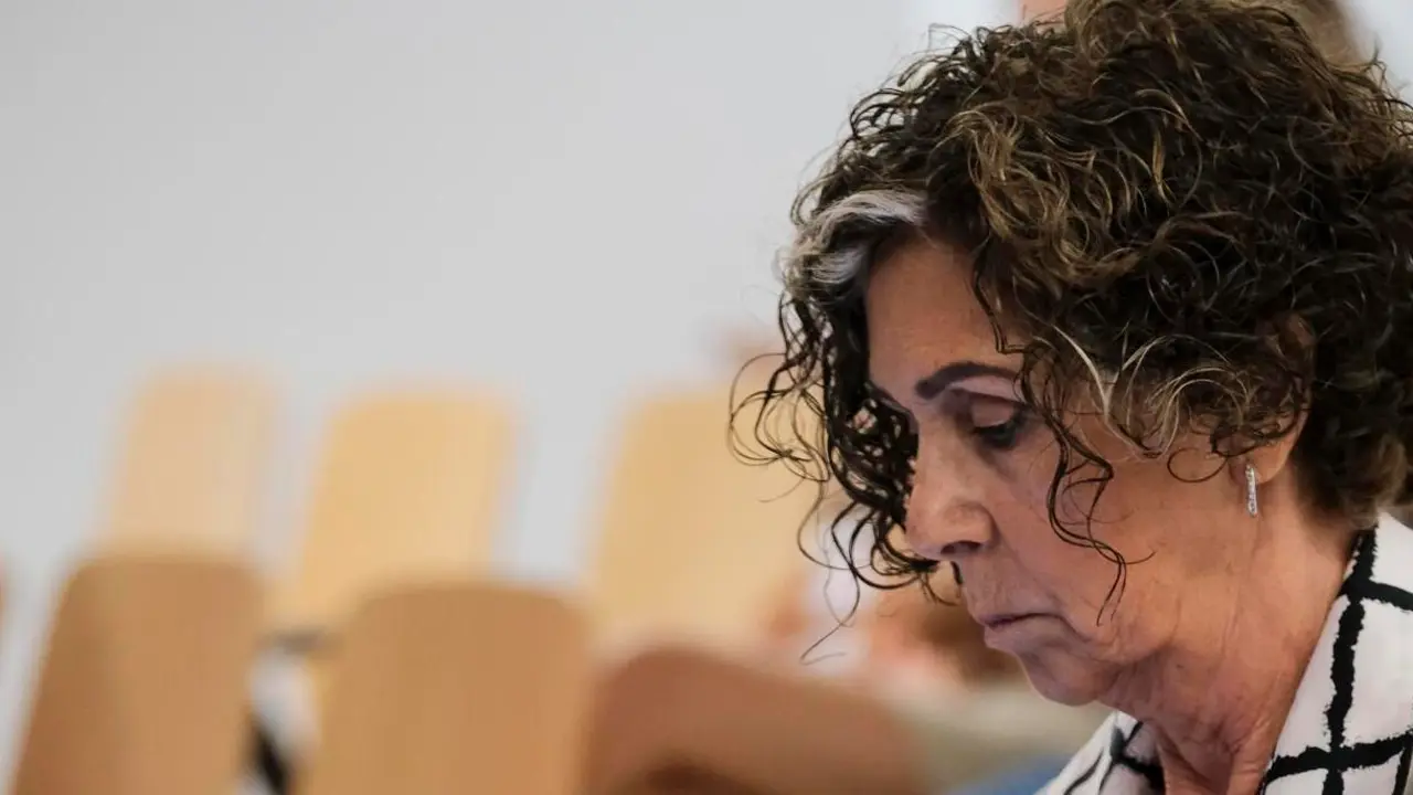 María Isabel Déniz en un momento del juicio del Caso Jable. (1)