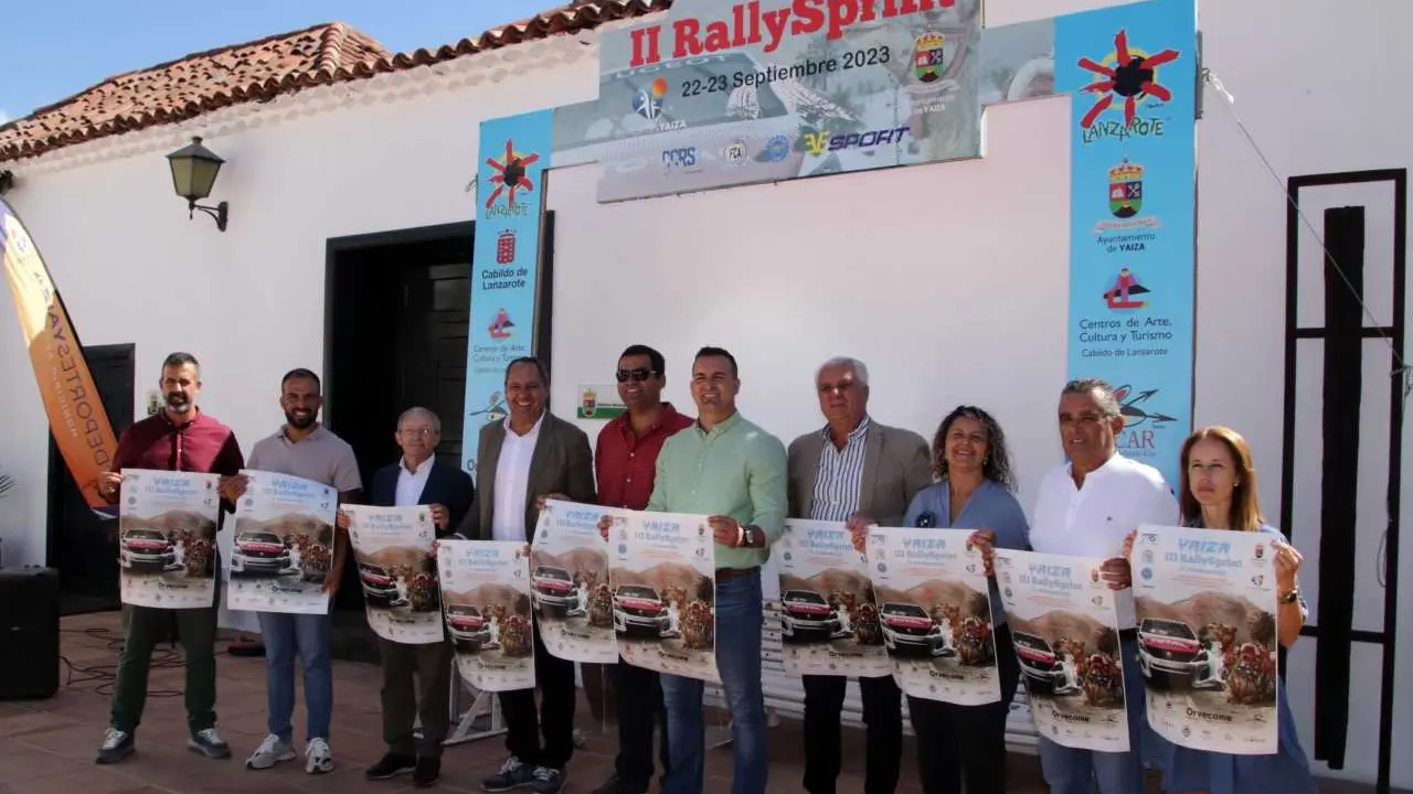 Presentaci&oacute;n del III RallySprint Yaiza.
