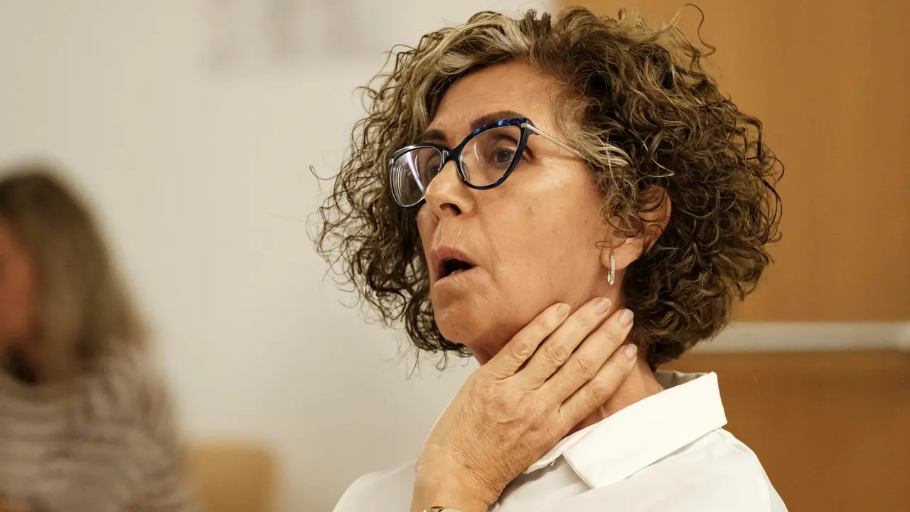 María Isabel Déniz durante el juicio del Caso Jable. EFE.