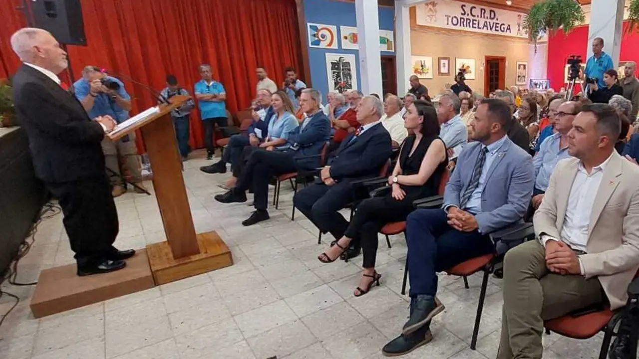 Momento del acto inaugural.