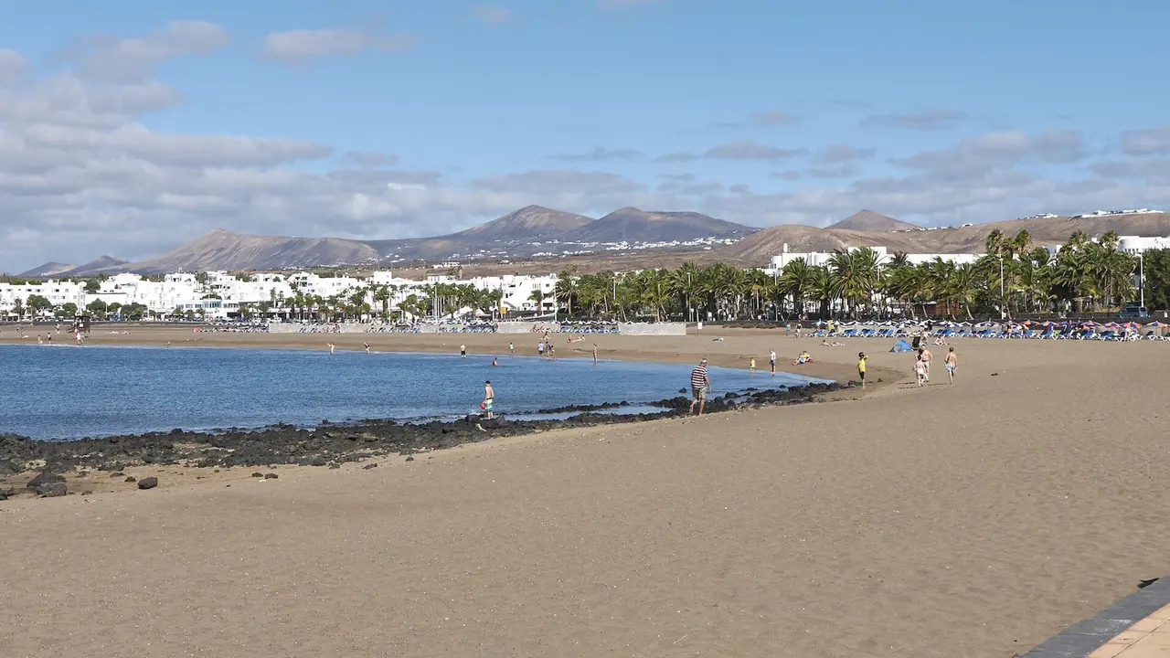 Playa de Los Pocillos.