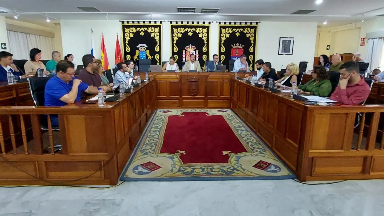 Pleno del Ayuntamiento de Arrecife.