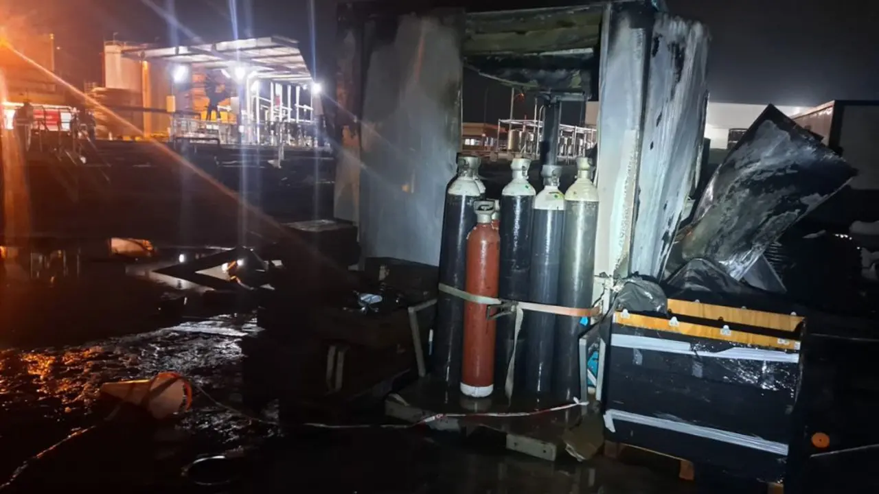 Imagen de la zona afectada