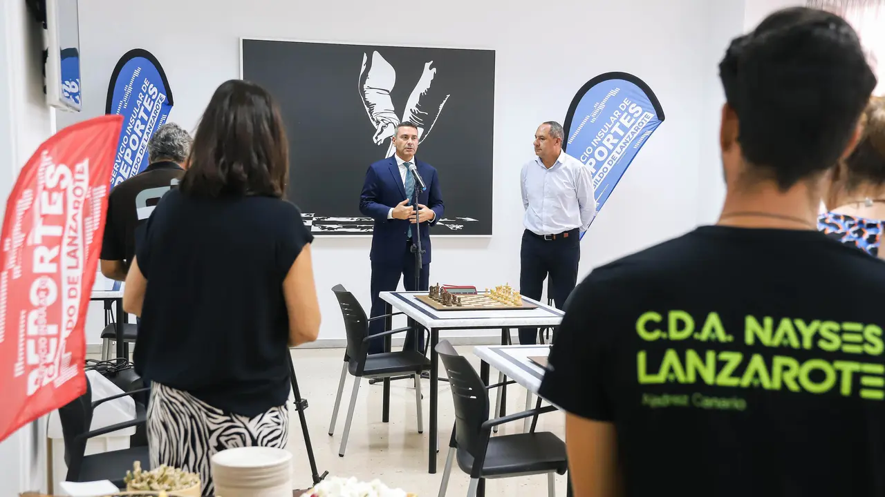 Reapertura del Centro Insular de Ajedrez.