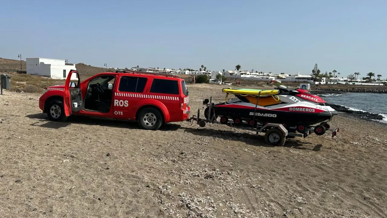 Rescate en la zona de Guacimeta