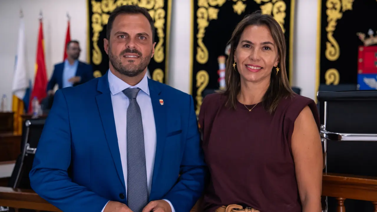 Yonathan de león y Maite Corujo