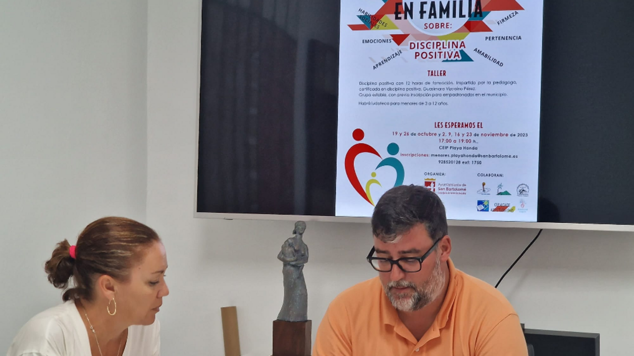 Taller 'Aprendamos en familia'.