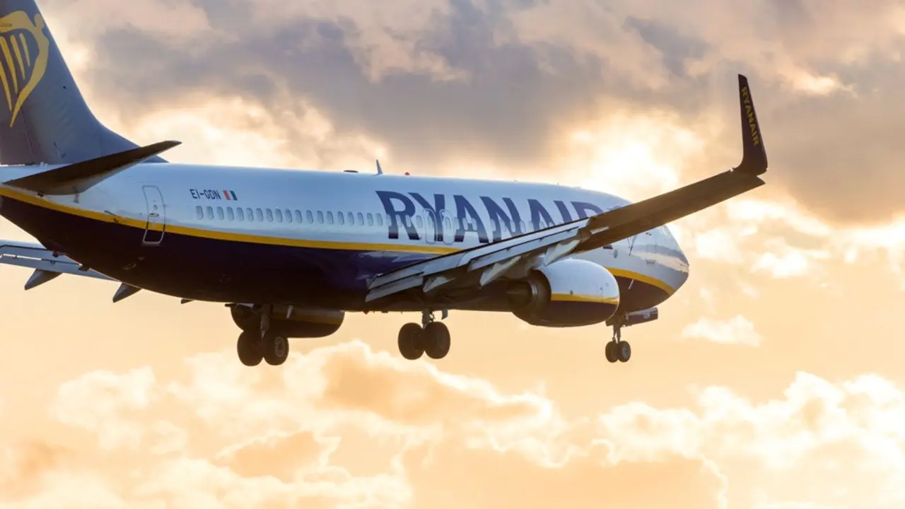 Avión de Ryanair.