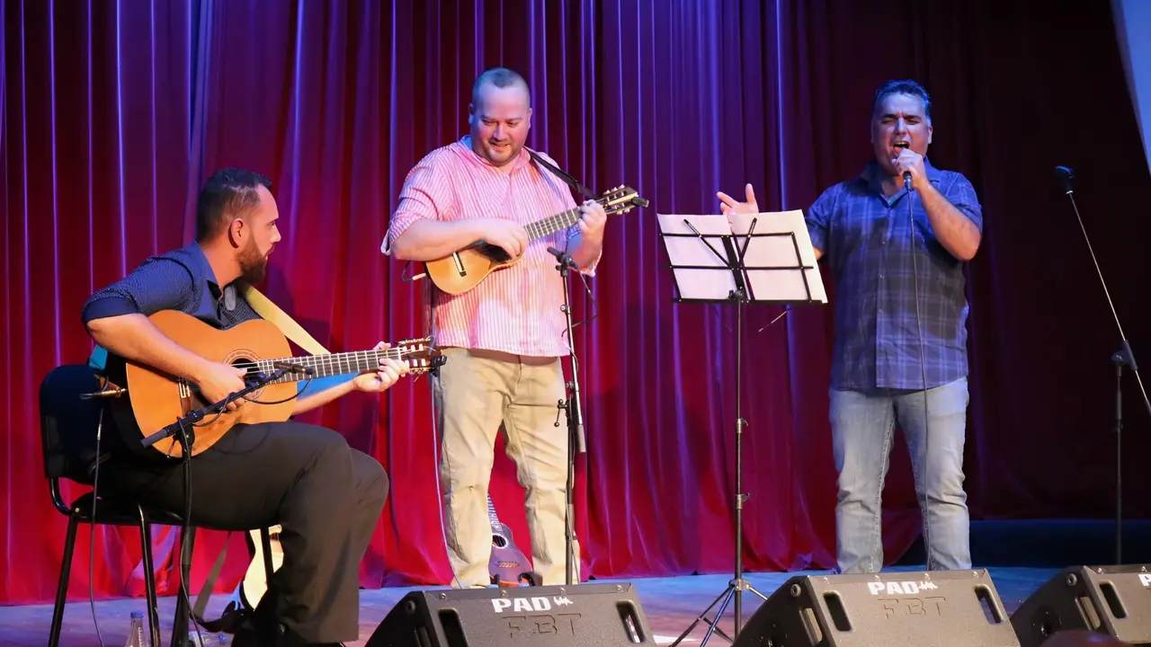 Niz, Pérez y Corujo en Yaiza.