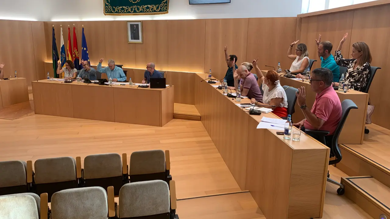 Pleno en Tías.