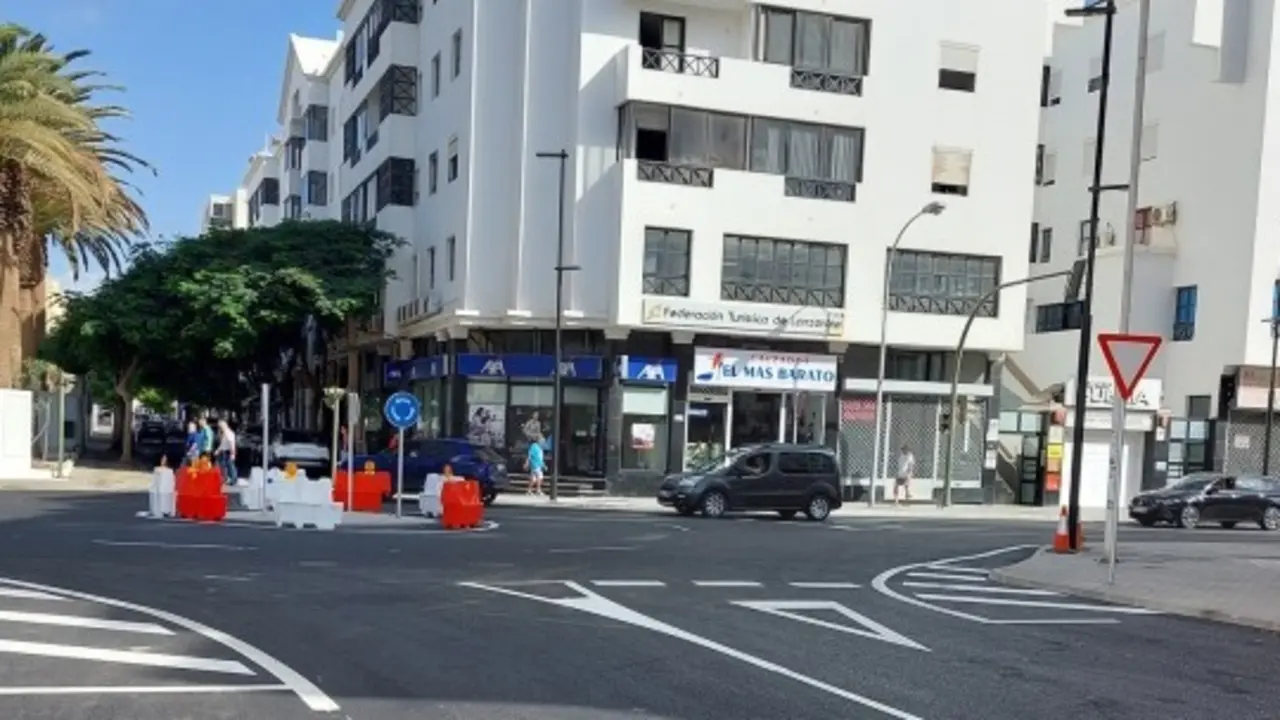 Reapertura de calles en Arrecife.