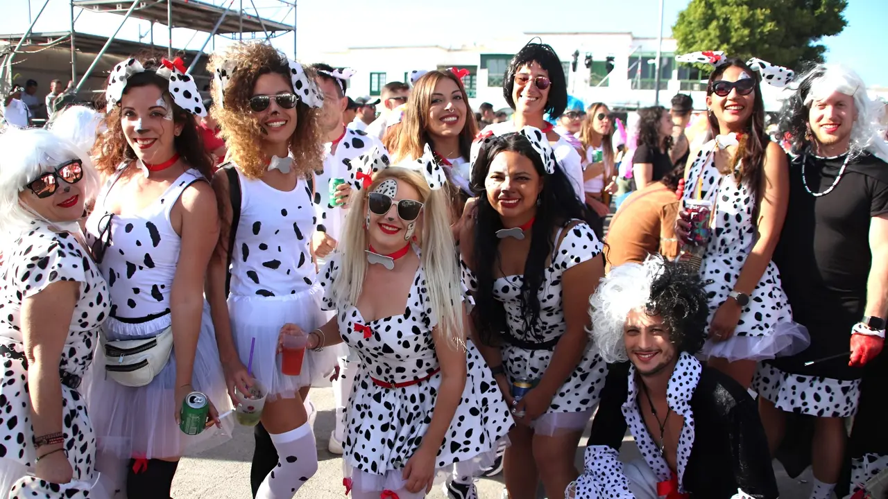Carnaval en Playa Blanca.