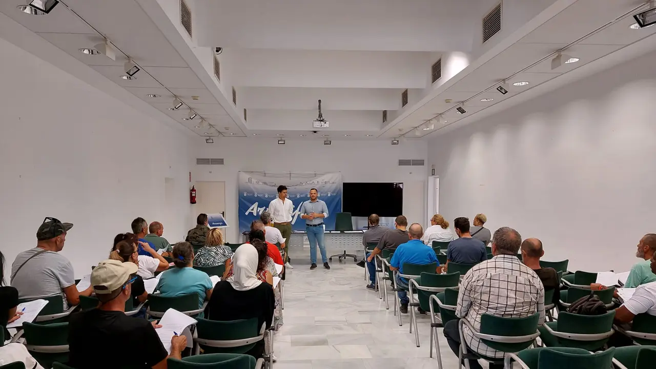 Bienvenida a los trabajadores del Plan de Empleo.