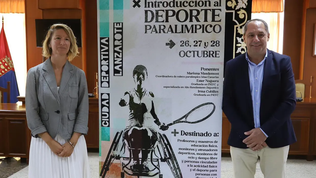 Presentación de las jornadas de introducción al deporte paralímpico.